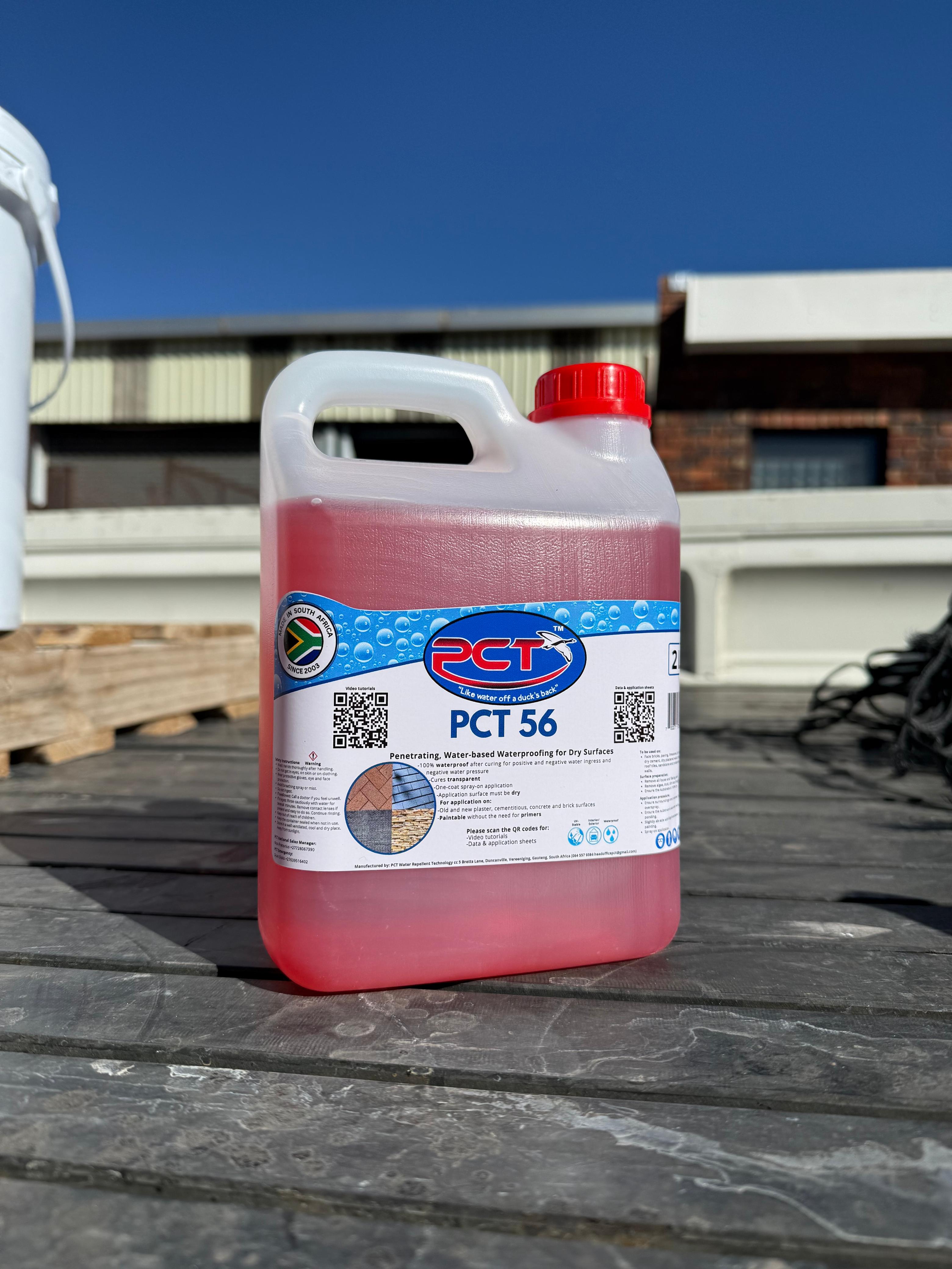 PCT 56 — Penetrating Waterproofing for Dry Surfaces